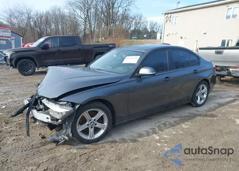 2014 BMW 328D z USA, uszkodzony, nr VIN WBA3D3C54EK154066